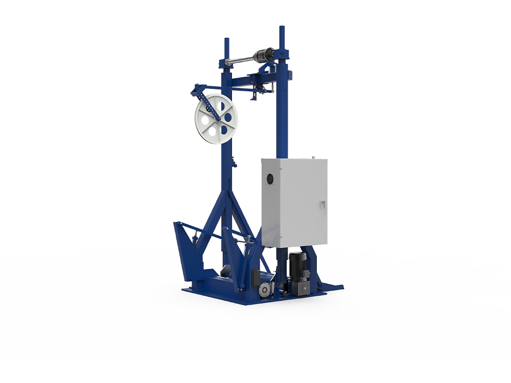 Cable Pay-Off at Take-Up Machine